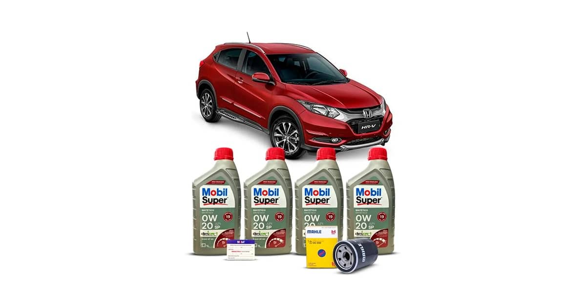 Qual Óleo Usar No Honda HR-V 1.8: 2 Melhores Kits