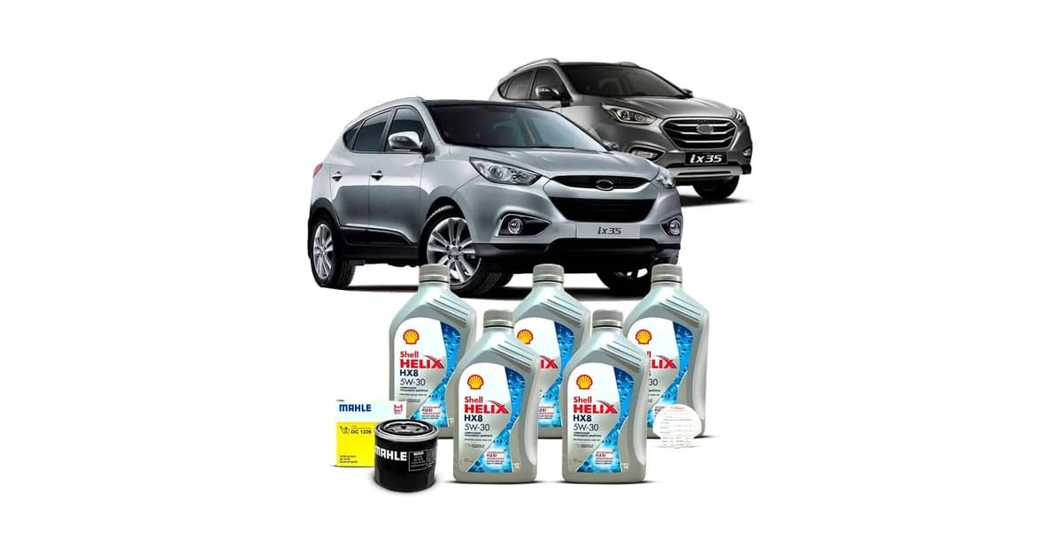 Qual Óleo Usar no Hyundai ix35: O Melhor Kit 5w30