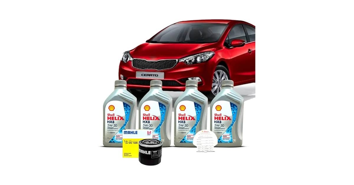 Qual Óleo Usar no Kia Cerato: Guia de Kits e Viscosidade