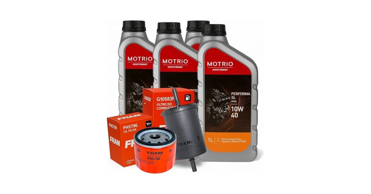 Qual Óleo Usar no Renault Captur 2.0: Kit de Elite