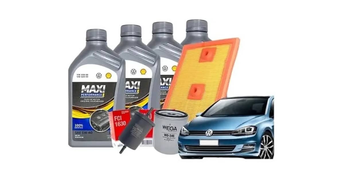 Qual óleo usar no VW Golf GTI para Máxima Proteção