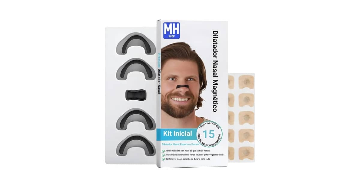 Respire Melhor (Dilatador Nasal): 10 Opções Eficazes