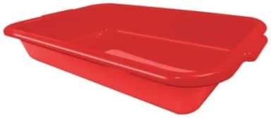 Carrinho de Mão Plástico Vermelho, 65 Litros, Resistente para Jardim e Construção