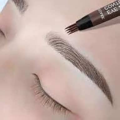 T&G Caneta Para Sobrancelha Fio A Fio Marrom Completo