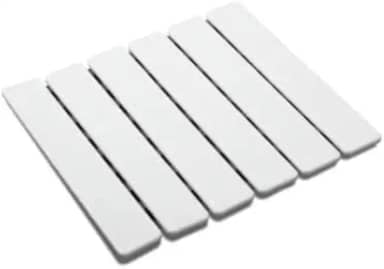 Tapete Estrado Antiderrapante para Box Banheiro STM Plastic 53x48 (1, Branco)