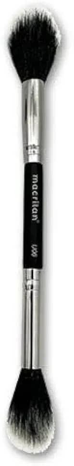 Pincel profissional duplo para contorno e iluminador - Linha Ultra Essencial - U06, Macrilan