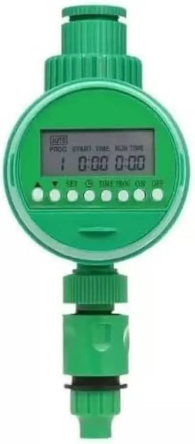 Temporizador de Irrigação Automático para Torneiras | Compatível com Mangueiras 1/2'' e 3/4'' | Timer Digital para Jardim, Horta e Vasos | Economiza Água e Automatiza a Regagem