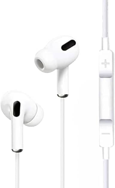 Fone de Ouvido com Fio Premium, Modelo 2ª Geração – Compatível com Lightning, iOS, iPhone 5, 6, 7, 8, X, 11, 12, 13 e 14.