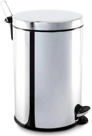 Brinox - Lixeira Inox Com Pedal E Balde 20L Decorline - Aço Inox