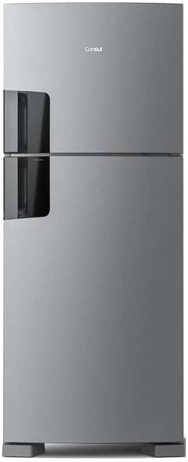 Geladeira frost free duplex CONSUL inox 410 litros crm50lk 127v