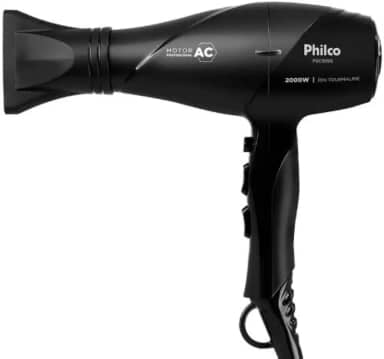 Secador de Cabelo Profissional 2000W 127V com Íons Tourmaline – Secagem Rápida, Anti-Frizz e Brilho Intenso I Acabamento de Salão