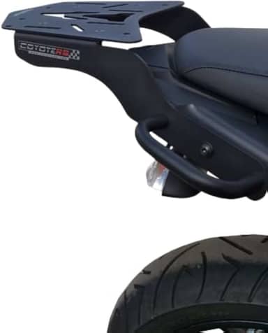 Bagageiro/Suporte Coyote Preto Fazer 250 2018 em Diante