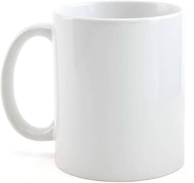 Caneca de Cerâmica Branca Resinada para Sublimação (classe Aaa)