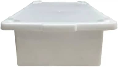 Caixa Plástica Frigorífica Multiuso para Congelamento Câmara Fria 40 Litros Com tampa