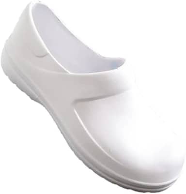 Sapato Babuche Fechado Profissional Trabalho Cozinha Yvate