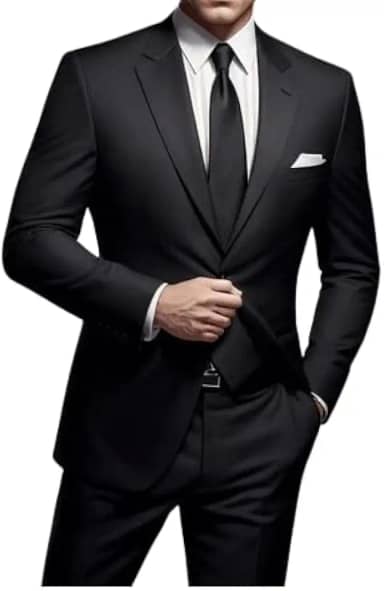 Terno Completo Slim Masculino - Paleto-Calça-Colete