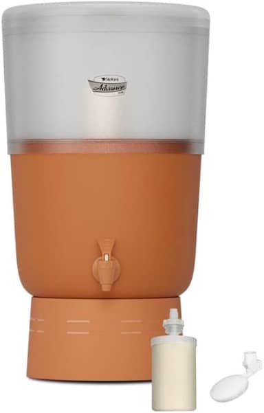 Filtro de Água Advance Plus Stéfani Vela Tripla Ação e Boia 4 Litros