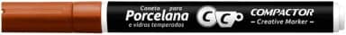 Marcador Creative Porcelana Compactor Avulso MARROM