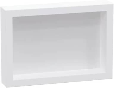 Nicho de Parede Sobrepor 28cmx40cm Branco Arquitech Metasul Banheiro Lavanderia Instalação Fácil