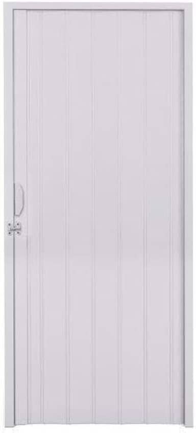 Porta Sanfonada PVC Polifort 210cmx60cm Cinza