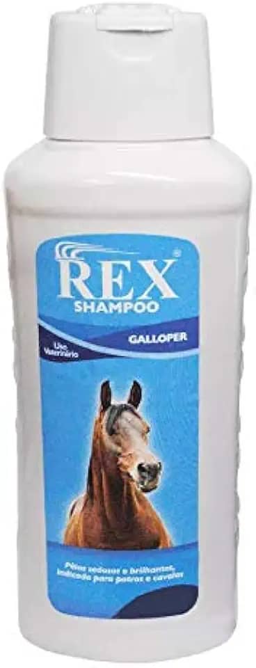 Shampoo Look Farm Rex Galloper para Cavalos - 500ml