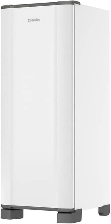 Geladeira ESMALTEC 245l degelo manual inverter ROC31 PRO Branco 127v