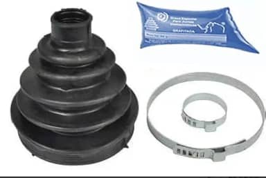 Kit Coifa Homocinética Lado Roda para Fiat Punto 1.4 2008 a 2016, com Graxa e Abraçadeiras