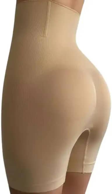 Shorts Modelador com Barbatanas de Aço – Cinta Feminina de Alta Compressão, Disfarça Barriga e Afina a Cintura