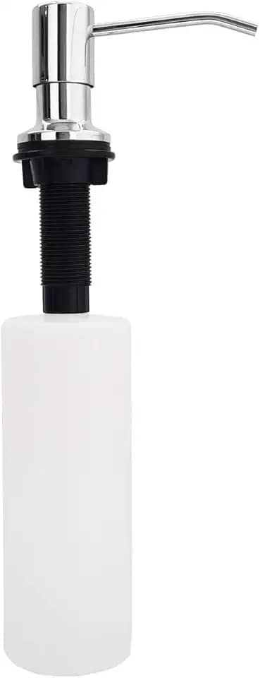 Dosador de sabão liquido Inox 304 Premium Polido Cromado de Embutir 500ml - Westing