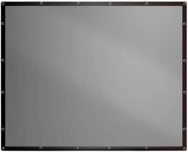 Tela de projeção dobrável e reflexiva, 120 polegadas, 265x145mm, com ganchos