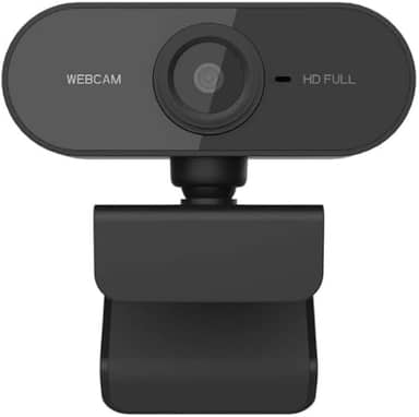 Webcam Full HD 1080P com Microfone Câmera USB Plug & Play para PC Notebook VideoChamada VideoConferência Home Office Aulas Online Premium