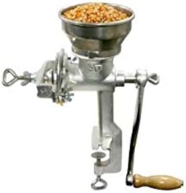 MOEDOR MOINHO TRITURADOR MANUAL DE GRAOS CEREAIS MILHO SOJA E CAFE