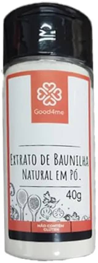 Extrato de Baunilha em Pó Natural Grativita 40g