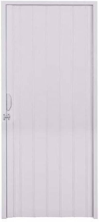 Porta Sanfonada PVC Polifort 210cmx70cm Cinza
