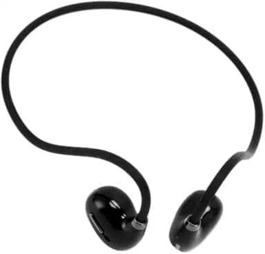 Fone de Ouvido Bluetooth com Condução Óssea, IPX5, 5 Horas de Bateria, Preto
