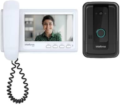 Videoporteiro Residencial Branco IVR 7 Intelbras