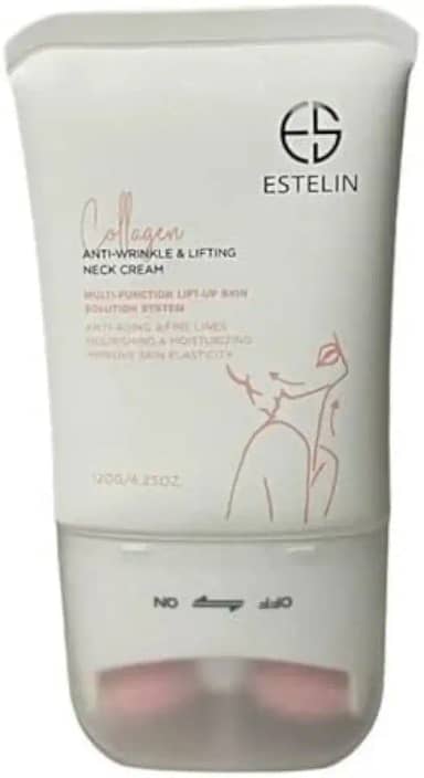 Estelin Creme Anti-Rugas e Lifting para Pescoço, Colágeno, Multifunction Lift Up Skin, Sistema de Solução, 150g