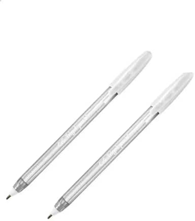 Caneta em Gel Branca, 0.8mm, Detalhes livro de colorir, Traço fino, Design Sobrancelha