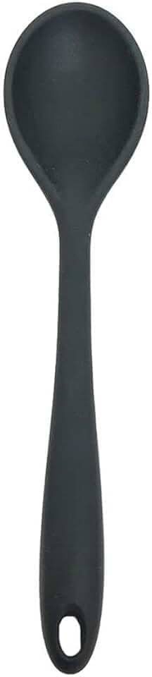 MOZCADA Colher de Silicone Preta Grande