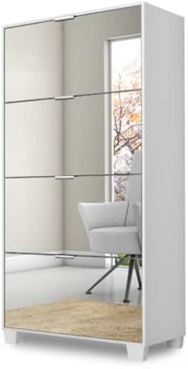 Sapateira Pequim Espelhada (Branco)