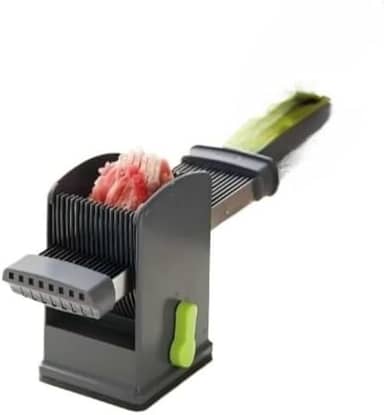 Fatiador Manual Multifuncional em Aço Inox Ideal para Carnes, Queijos e Legumes