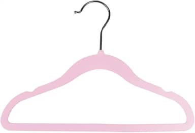 KIT 5 CABIDES AVELUDADOS ROSA INFANTIL NIDUS