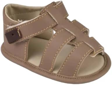 Sandália Bebê Mania Menino Verão Café
