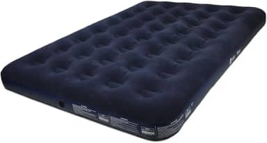 Nautika, Colchão inflável Star de Casal Sem Molas, com Válvula de Enchimento, Travesseiro Embutido, Ideal para Camping, Viagens, Trilhas, Estilo Clássico Suporta Até 250kgs