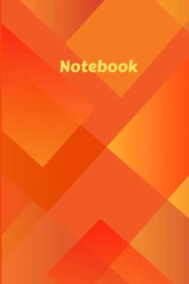 Banner Lined Notebook: Anthony Basil Banner 6 X 9 with 120 Lined Pages