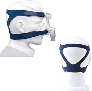 Faixa de cabeça universal para ventilador de CPAP (sem máscara) (azul)