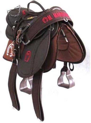 Sela Australiana Mangalarga M. De Cavalgada Marrom + Acessórios