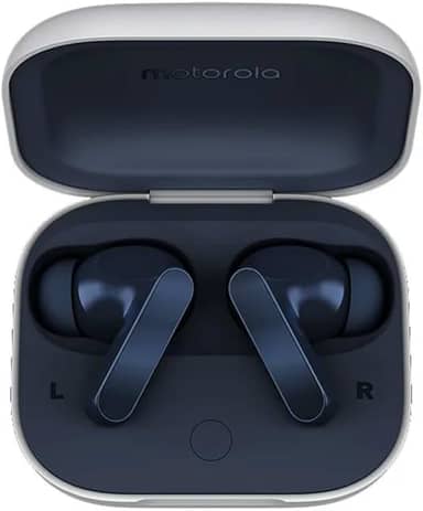 Fone de ouvido Sem Fio Bluetooth Motorola Moto Buds Cancelamento de Ruído Ativo - Dark Blue