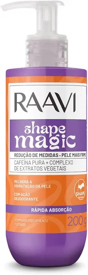 Raavi - Creme Redutor de Medidas Shape Magic 200g