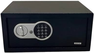 Cofre Eletrônico Digital Senha Ou Chave 43x33x20 Contelux P/Hotel